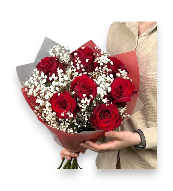 7 Adet Gül Buketi Marmaris